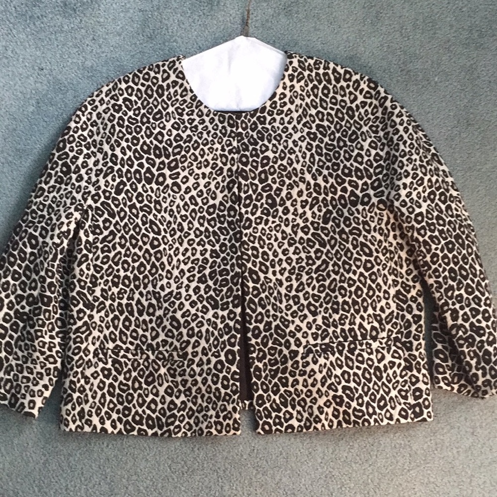 Animal print jackets